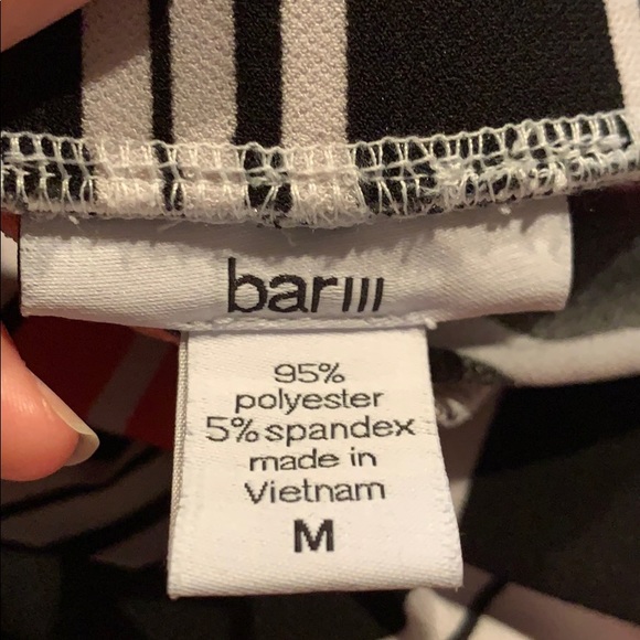 BAR III wide leg stripe print pants - Picture 4 of 4